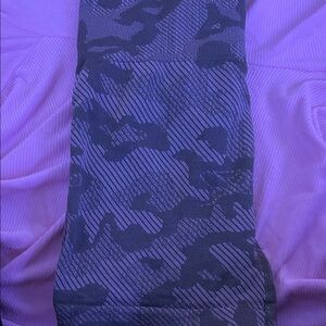 Women's Athletic Shorts in Green Camo